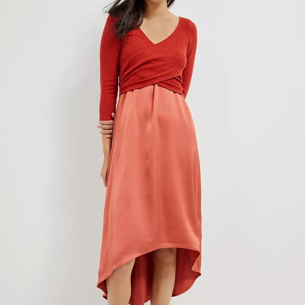 Anthropologie Mollie Sweater and Slip Dress Set - Picture 16 of 16